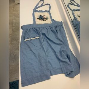 Vintage Ducks Mallard Apron With Pocket Women’s